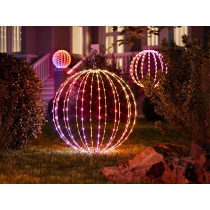 Twinkly - Decoración exterior LED regulable RGBW SPHERE 210 LEDs IP44 Wi‑Fi
