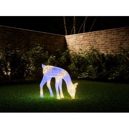 Twinkly TW3RD140SPP-TEU - Reno LED RGBW regulable para exteriores 160xLED IP44 Wi-Fi