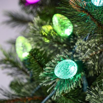 Twinkly - LED RGB Regulable exterior Cinta de Navidad FACETED 80xLED 26,5 m IP44 Wi-Fi