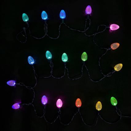 Twinkly - LED RGB Regulable exterior Cinta de Navidad FACETED 80xLED 26,5 m IP44 Wi-Fi