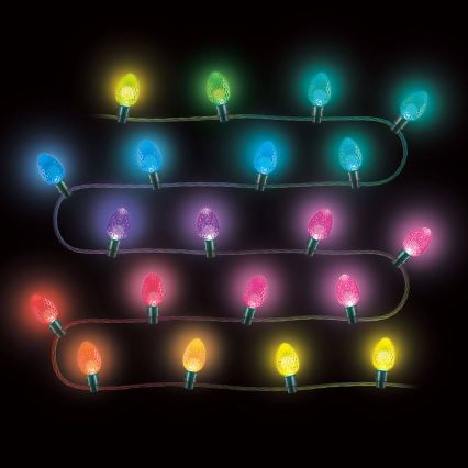 Twinkly - LED RGB Regulable exterior Cinta de Navidad FACETED 80xLED 26,5 m IP44 Wi-Fi