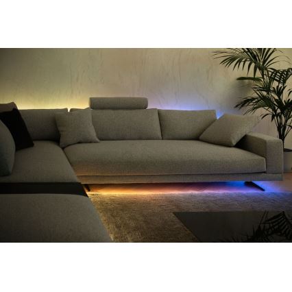 Twinkly - LED RGB Tira regulable DOTS 60xLED 3 m Wi-Fi USB