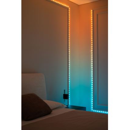 Twinkly - Cadena navideña de LEDs RGB regulable DOTS 60xLED 7 m USB Wi-Fi