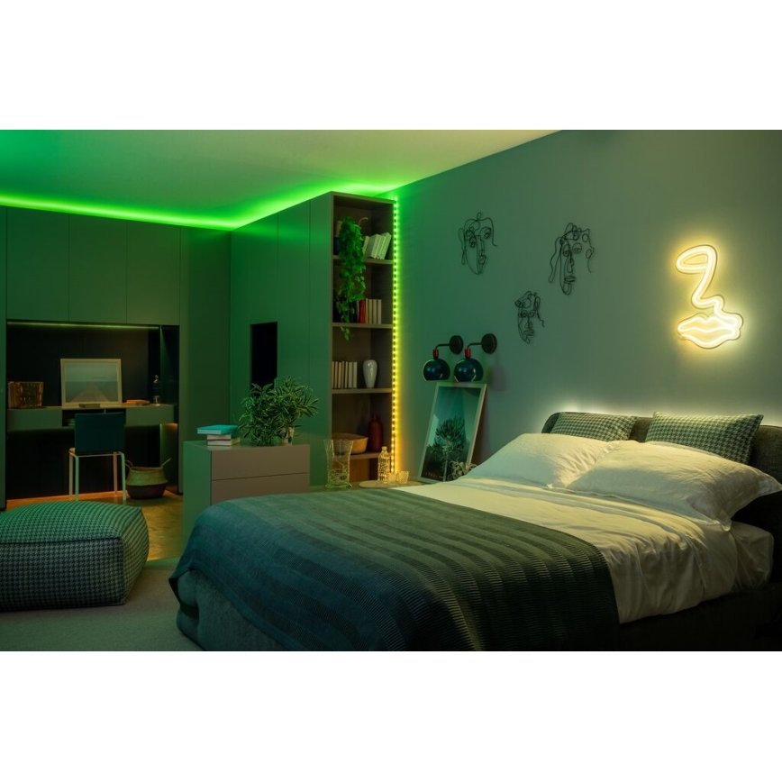 Twinkly - Tira LED RGB regulable para exteriores DOTS 200xLED 10 m IP44 Wi-Fi