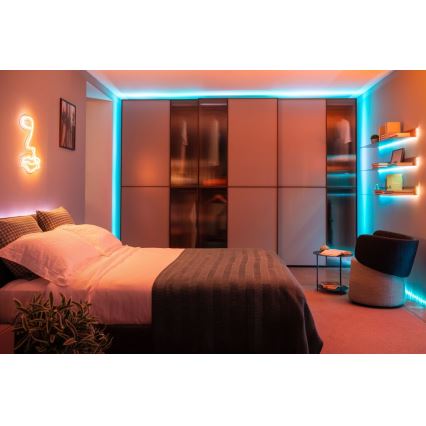 Twinkly - Tira LED RGB regulable para exteriores DOTS 200xLED 10 m IP44 Wi-Fi