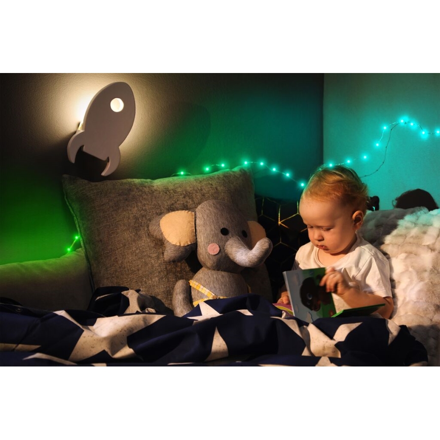 Twinkly - Tira LED RGB regulable para exteriores DOTS 200xLED 10 m IP44 Wi-Fi