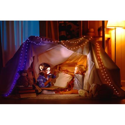 Twinkly - Tira LED RGB regulable para exteriores DOTS 200xLED 10 m IP44 Wi-Fi