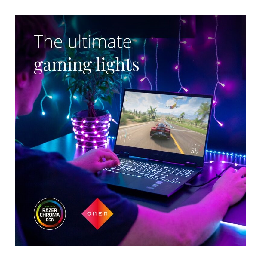 Twinkly - Tira LED RGB regulable para exteriores DOTS 200xLED 10 m IP44 Wi-Fi