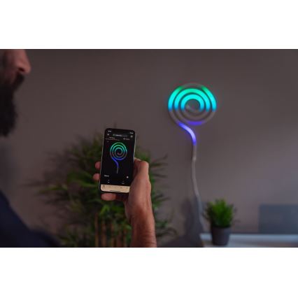 Twinkly - LED RGB Tira regulable FLEX 200xLED 2 m Wi-Fi