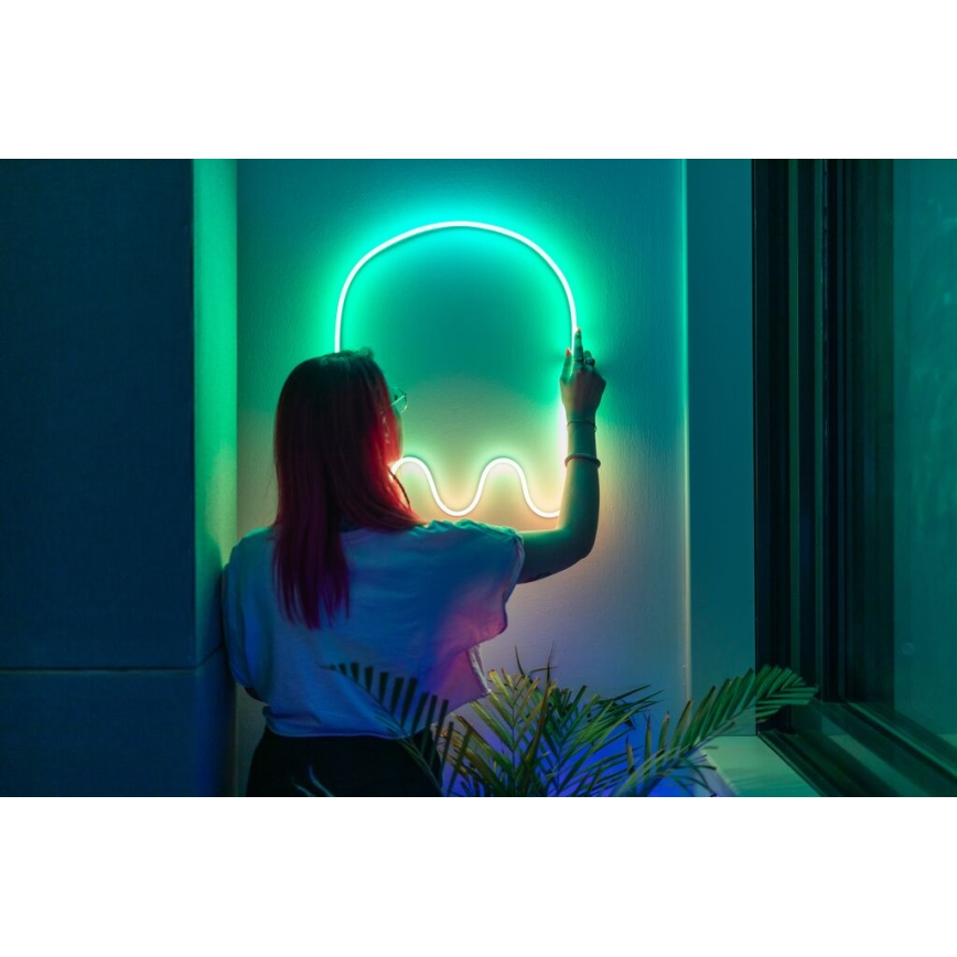 Twinkly - LED RGB Tira regulable FLEX 300xLED 3 m Wi-Fi