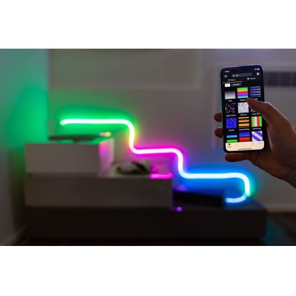 Twinkly - LED RGB Tira regulable FLEX 300xLED 3 m Wi-Fi