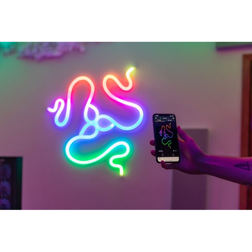 Twinkly - Tira LED RGB regulable FLEX 300 LEDs, 3 m, Wi-Fi