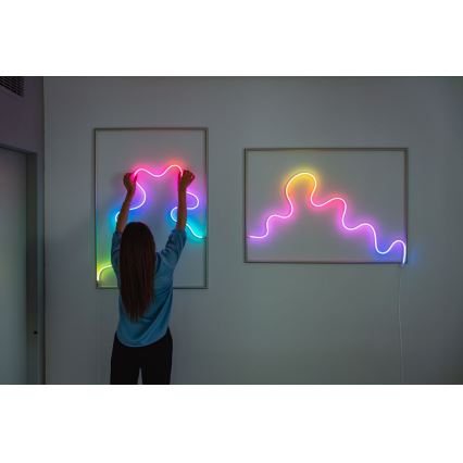 Twinkly - Tira LED RGB regulable FLEX 300 LEDs, 3 m, Wi-Fi