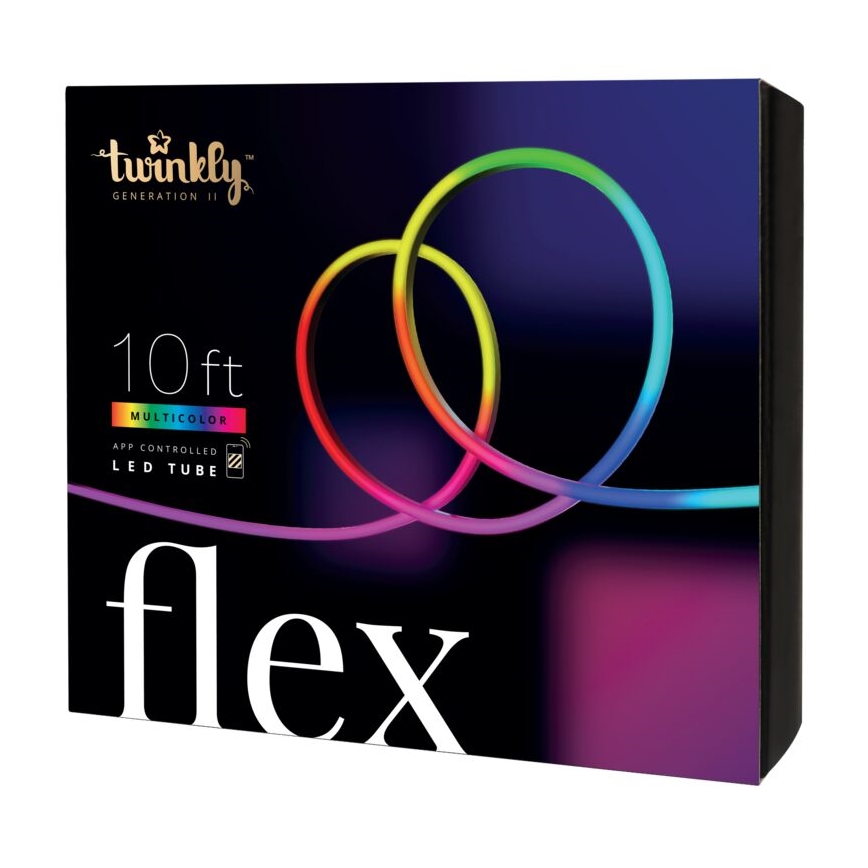 Twinkly - Tira LED RGB regulable FLEX 300 LEDs, 3 m, Wi-Fi