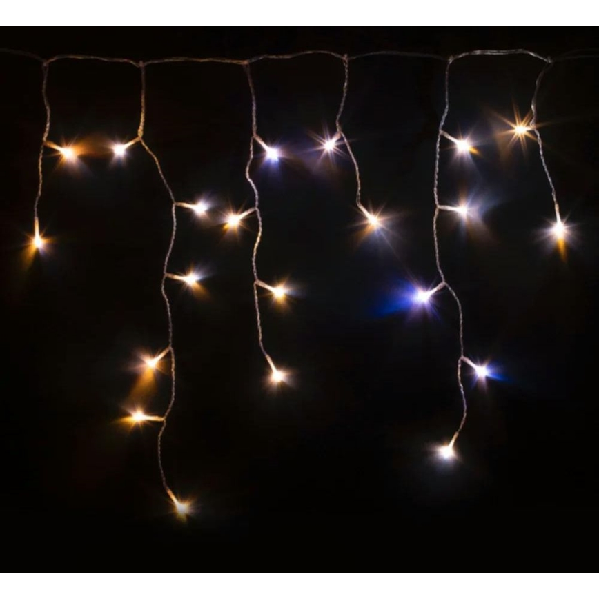 Twinkly - LED Regulable exterior Cortina de Navidad ICICLE 190xLED 11,5m IP44 Wi-Fi
