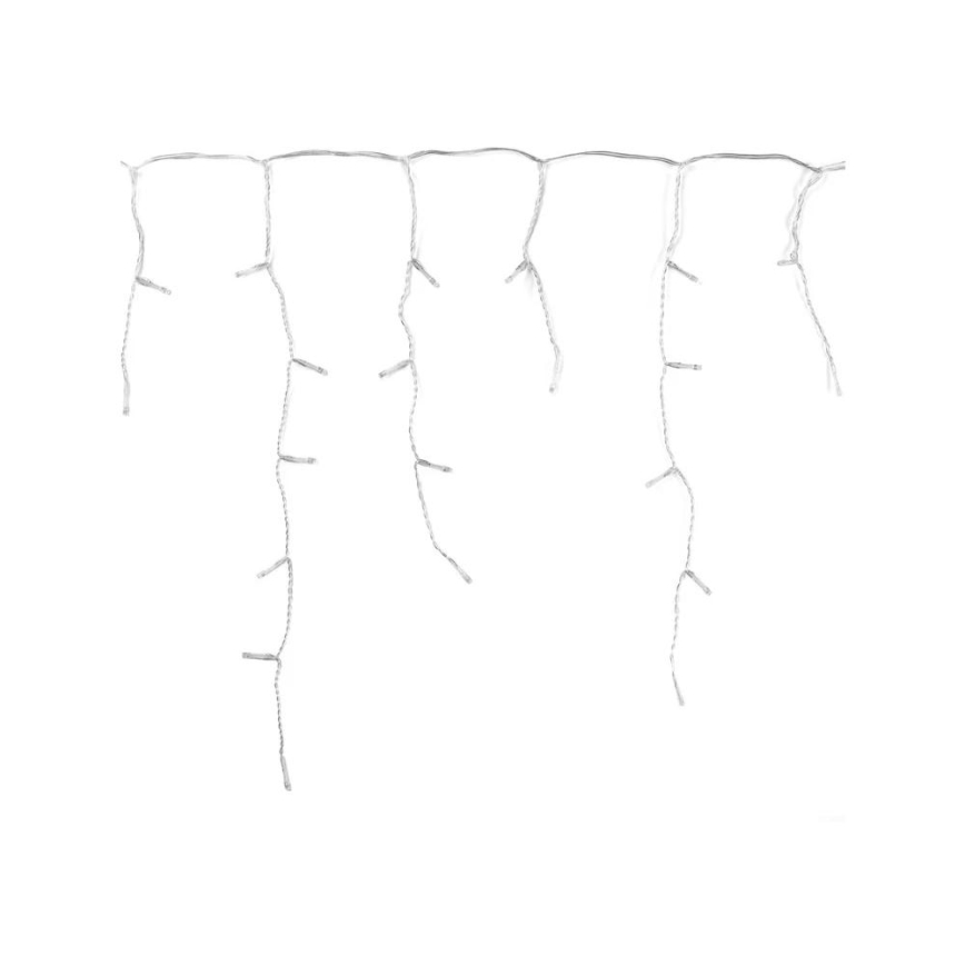 Twinkly - LED Regulable exterior Cortina de Navidad ICICLE 190xLED 11,5m IP44 Wi-Fi