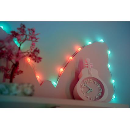 Twinkly - LED RGB Regulable Cinta de Navidad CANDIES 200xLED 14 m USB Wi-Fi