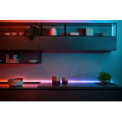 Twinkly TWL100ADP-B - Tira de extensión LED RGB LINE 100xLED 1,5 m Wi-Fi