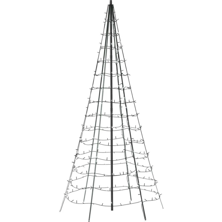 Twinkly - LED RGBW Árbol de Navidad exterior regulable LIGHT TREE 300xLED 2m IP44 Wi-Fi