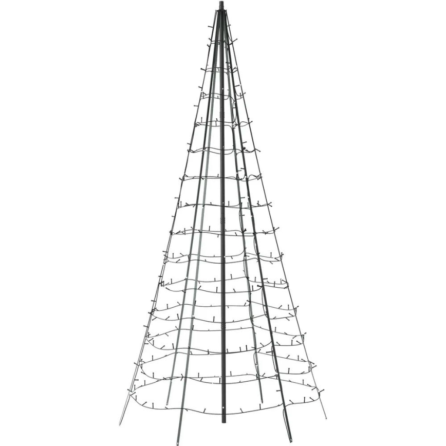 Twinkly - Árbol de Navidad de exterior LED RGBW regulable LIGHT TREE 750xLED 4m IP44 Wi-Fi