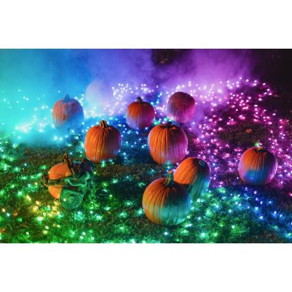 Twinkly - LED RGBW Regulable exterior Cinta de Navidad STRINGS 250xLED 23,5m IP44 Wi-Fi
