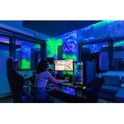 Twinkly - LED RGB Regulable exterior Cinta de Navidad STRINGS 250xLED 23,5m IP44 Wi-Fi