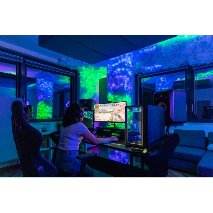 Twinkly - LED RGB Regulable exterior Cinta de Navidad STRINGS 250xLED 23,5m IP44 Wi-Fi