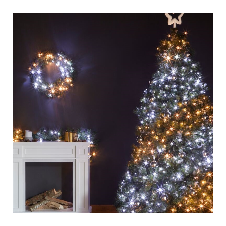 Twinkly - LED Regulable exterior Cinta de Navidad STRINGS 400xLED 35,5m IP44 Wi-Fi