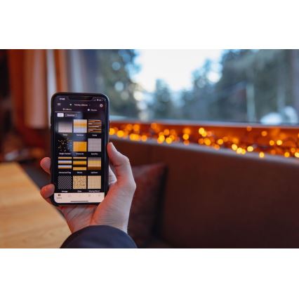 Twinkly - LED Regulable exterior Cinta de Navidad STRINGS 400xLED 35,5m IP44 Wi-Fi