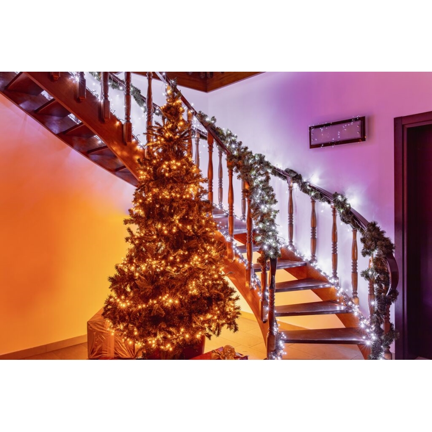 Twinkly - LED Regulable exterior Cinta de Navidad STRINGS 400xLED 35,5m IP44 Wi-Fi