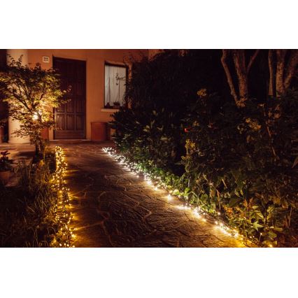 Twinkly - LED Regulable exterior Cinta de Navidad STRINGS 400xLED 35,5m IP44 Wi-Fi