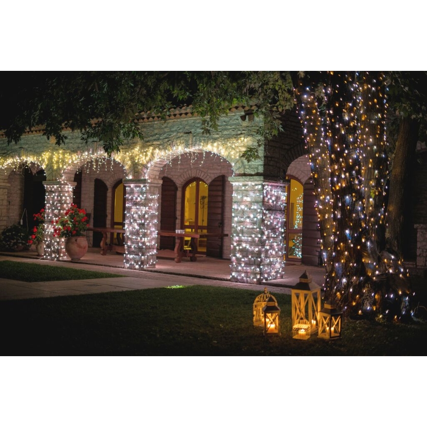 Twinkly - LED Regulable exterior Cinta de Navidad STRINGS 400xLED 35,5m IP44 Wi-Fi