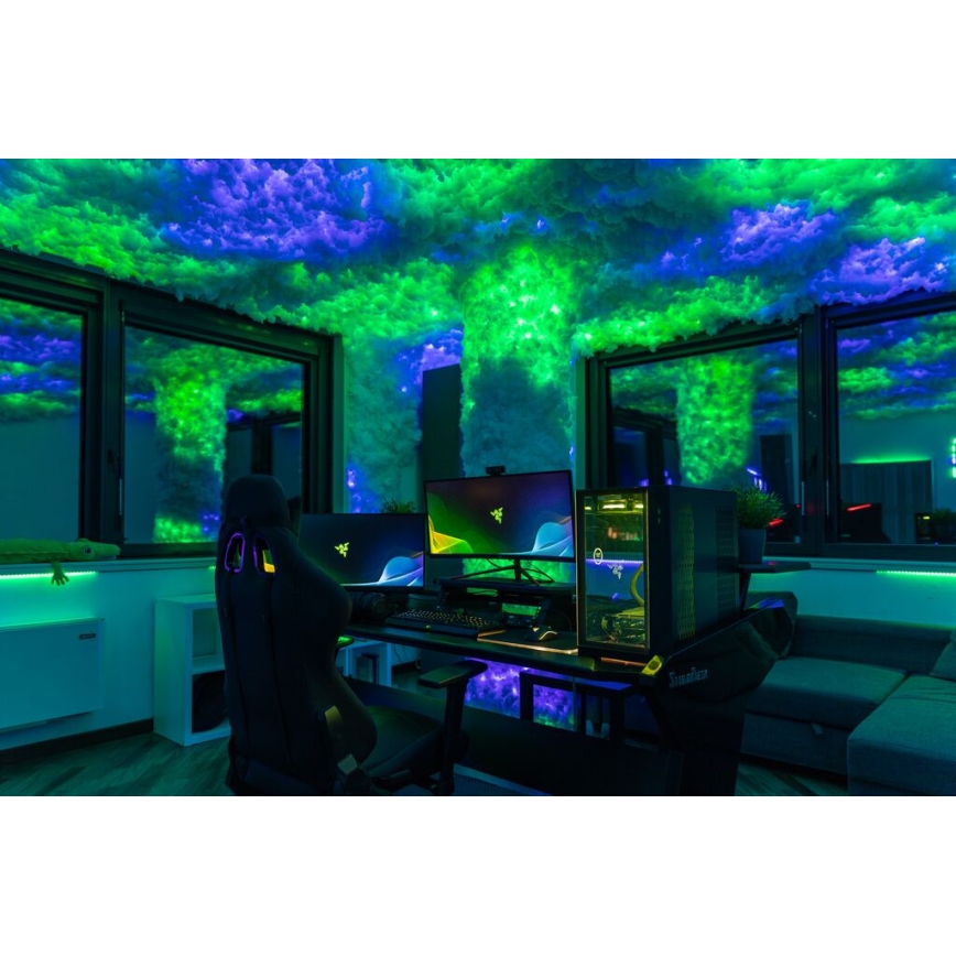 Twinkly - LED RGBW Cadena de Navidad regulable para exteriores STRINGS 600xLED 51,5m IP44 Wi-Fi