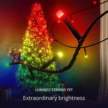 Twinkly TWS750STP-BEU - Cadena LED RGB regulable para exteriores 63,5m IP44 Wi-Fi