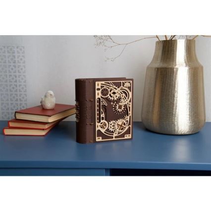 Ugears - Rompecabezas mecánico 3D de madera Libro de los Secretos