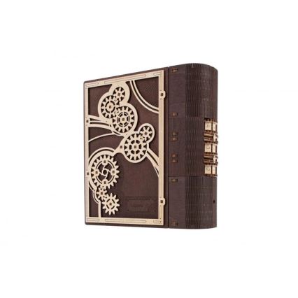 Ugears - Rompecabezas mecánico 3D de madera Libro de los Secretos