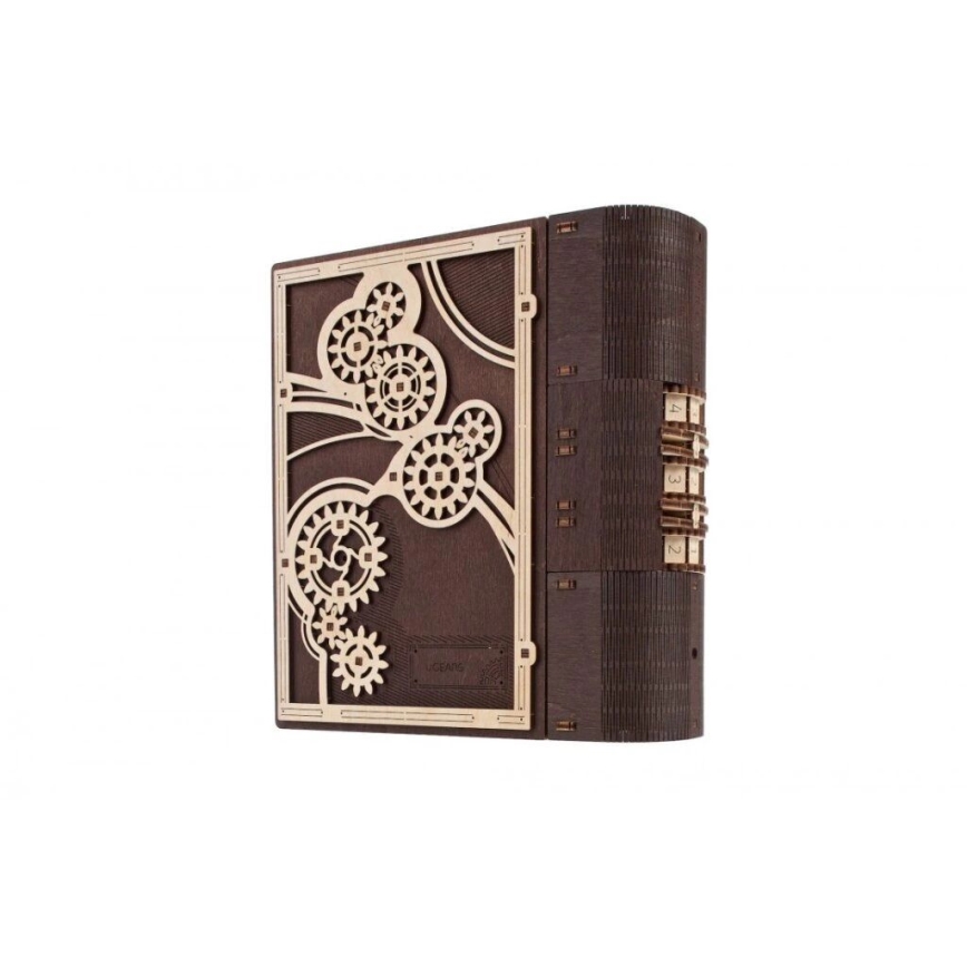 Ugears - Rompecabezas mecánico 3D de madera Libro de los Secretos