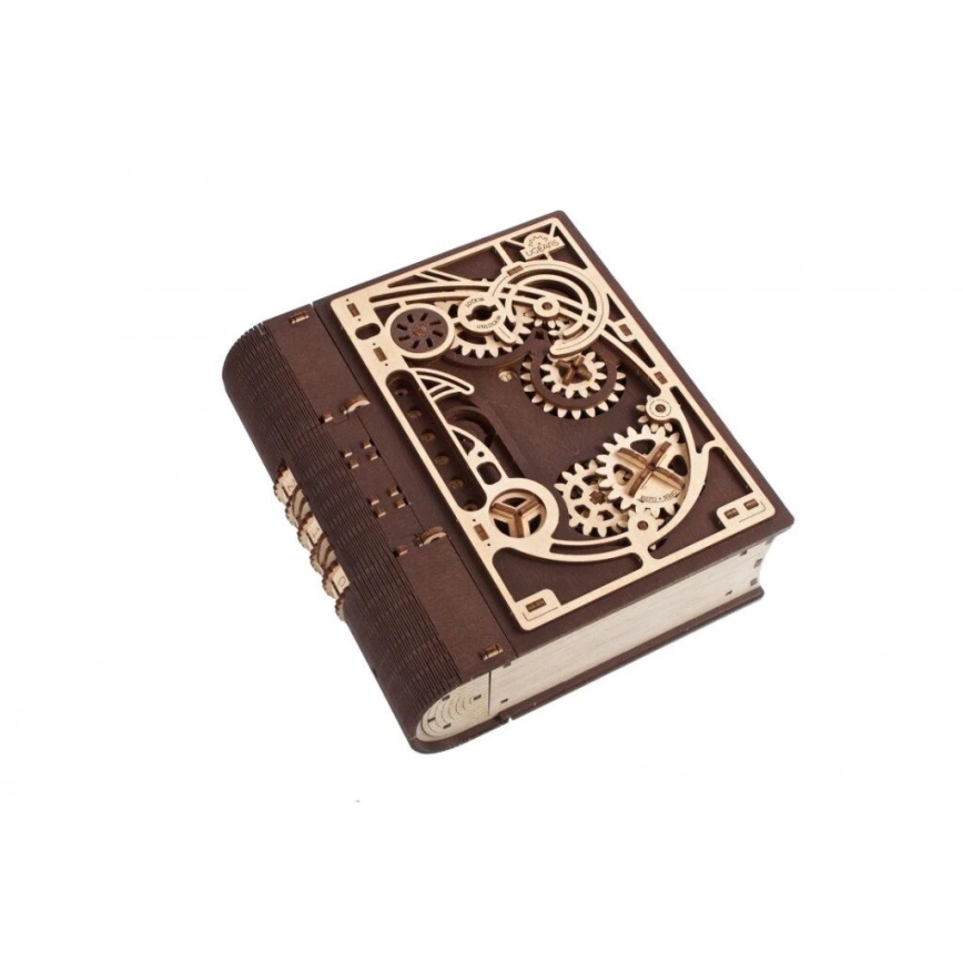 Ugears - Rompecabezas mecánico 3D de madera Libro de los Secretos