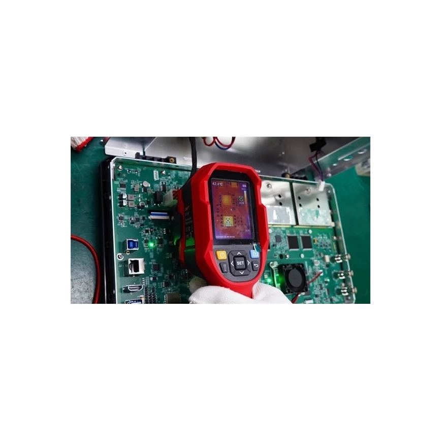 Uni-T - Cámara termográfica 5000 mAh 256x192 px IP65 Wi-Fi