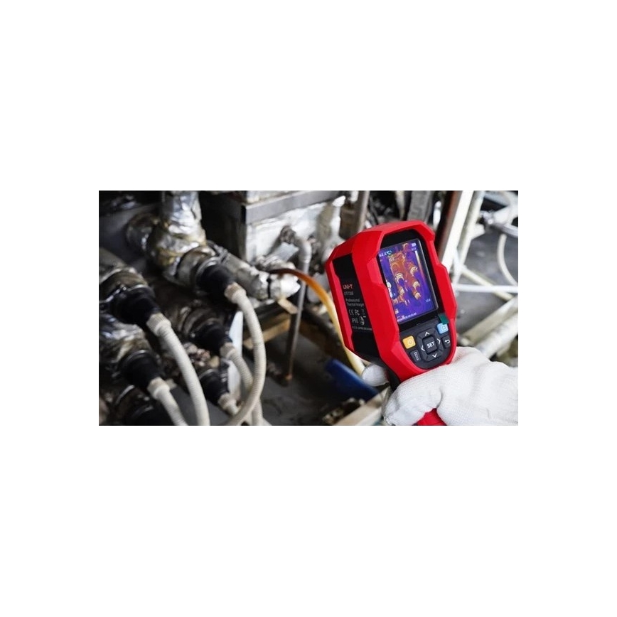 Uni-T - Cámara termográfica 5000 mAh 256x192 px IP65 Wi-Fi