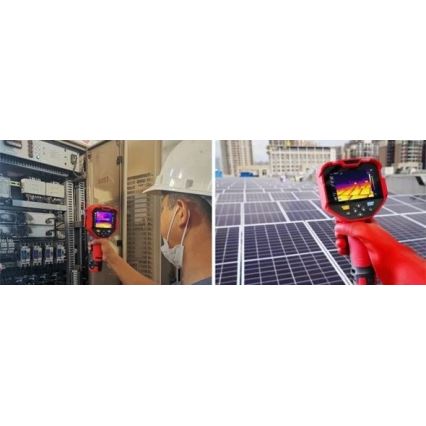 Uni-T - Cámara termográfica 5200 mAh 384x288 px 3,7V Wi-Fi IP54