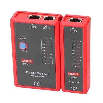 Uni-T - Probador de cables 9V 1x6LR61