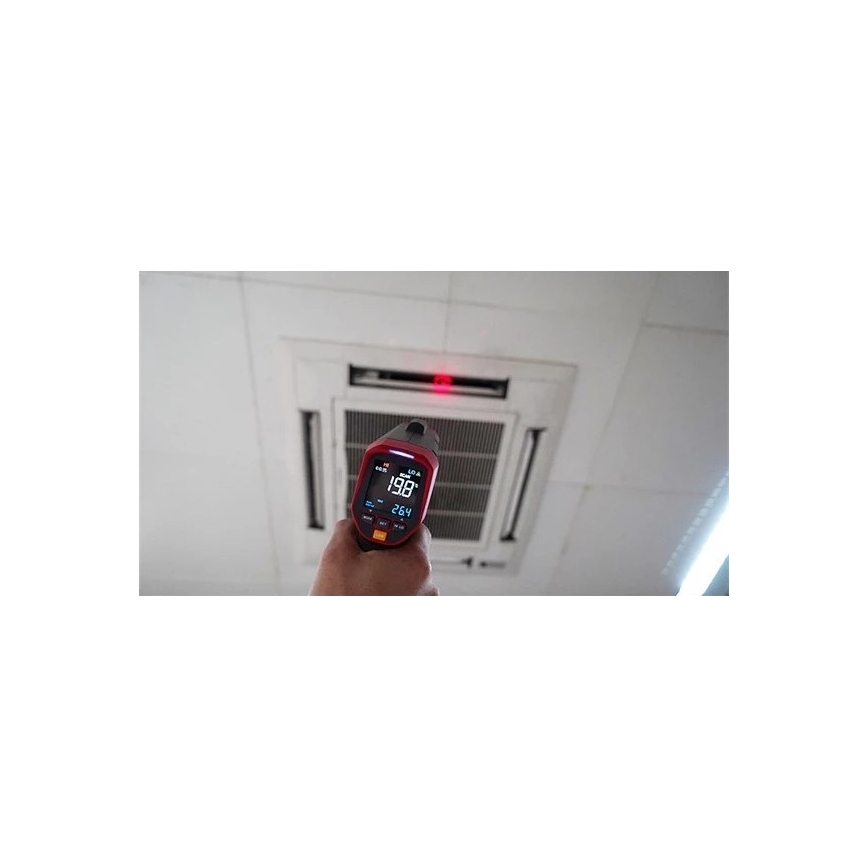 Uni-T - Termómetro infrarrojo sin contacto 1x9V 6LR61 1300°C