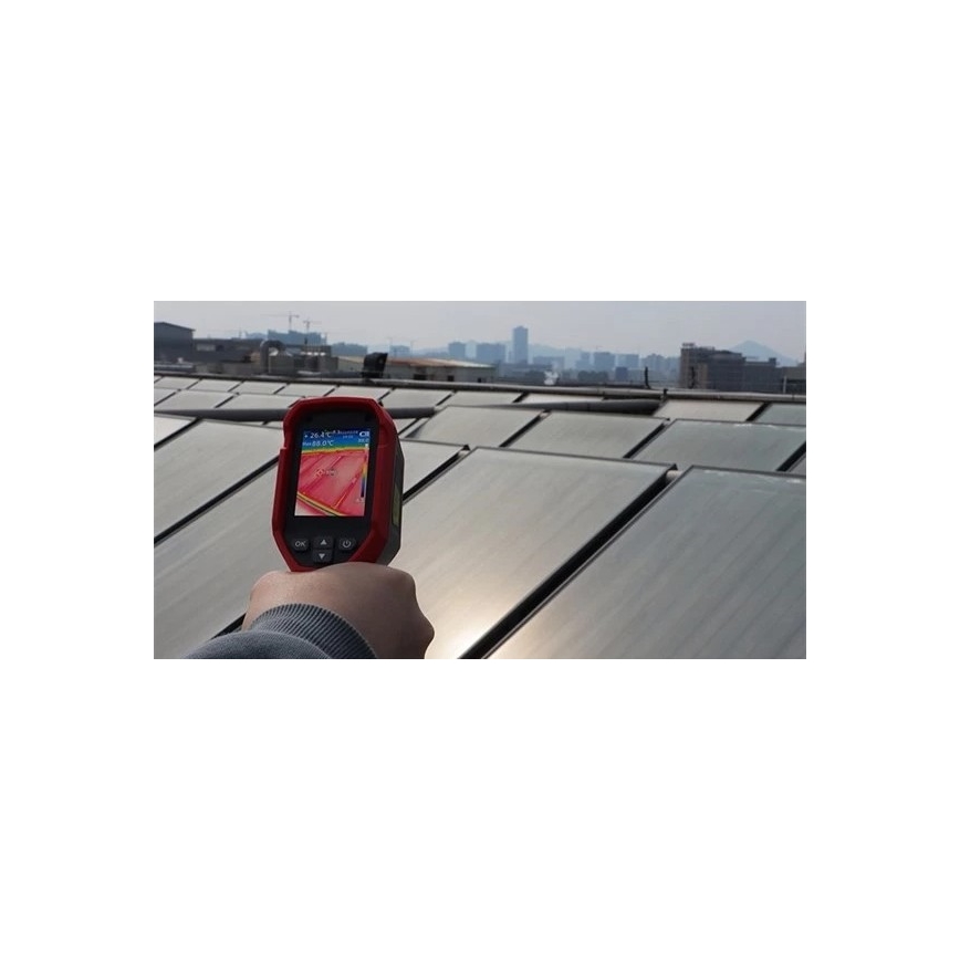 Uni-T UTi720A - Cámara térmica 5000 mAh 320x240 px 3,6V IP65