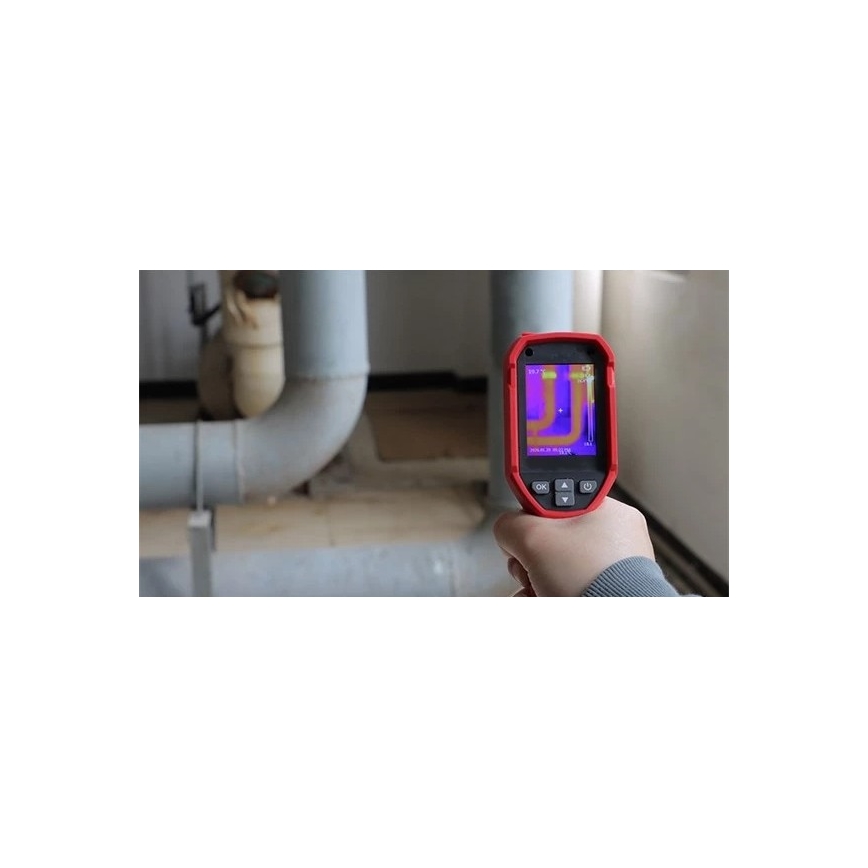 Uni-T UTi720A - Cámara térmica 5000 mAh 320x240 px 3,6V IP65