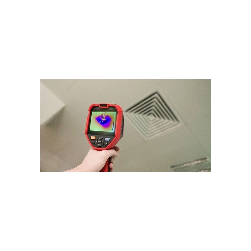 Uni-T UTi730E - Cámara termográfica 5200 mAh, resolución 640x480 px, Wi-Fi, IP54