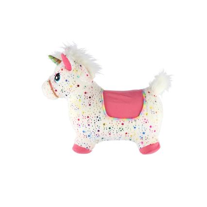 Unicornio saltador con melodía, requiere 3xLR44