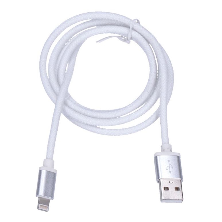 USB cable 2.0 A conector - Lightning conector 1m