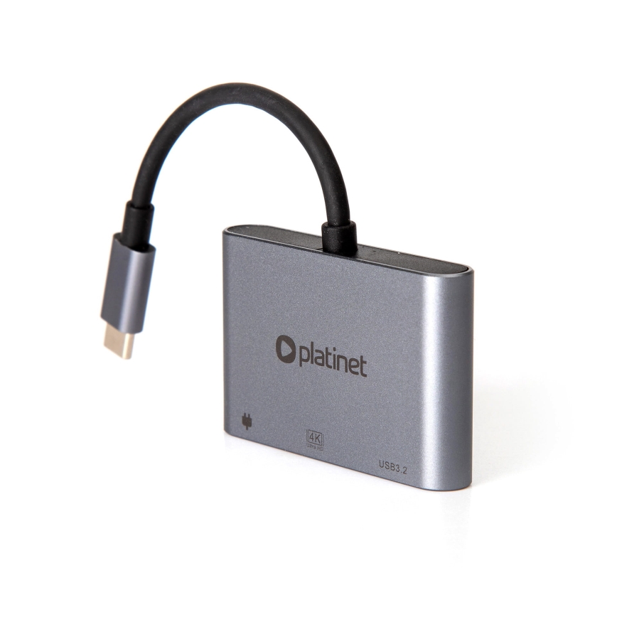 USB hub 3en1 100W HDMI 4K