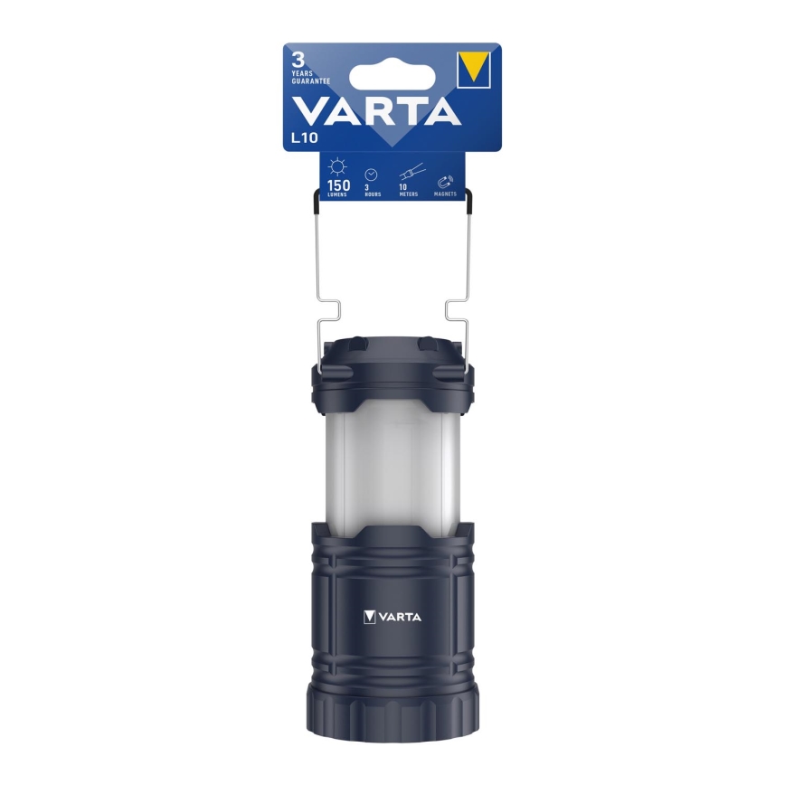 Varta 15673101111 - Linterna LED de camping L10 LED/3xAAA